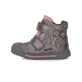 Ponte20 Kislány Szupinált vízálló (AquaTex) zárt cipő bronz butterfly (28-33)