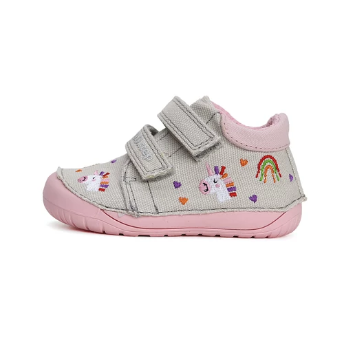 D.D.Step Kislány Barefoot Vászoncipő 20-25