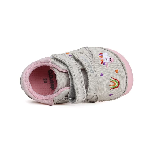 D.D.Step Kislány Barefoot Vászoncipő 20-25