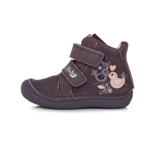 PONTE20 szupinált lány magas szárú cipő, violet bird (24)