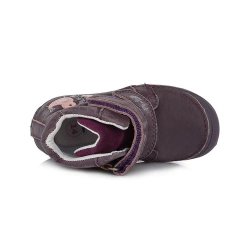 PONTE20 szupinált lány magas szárú cipő, violet bird (24)