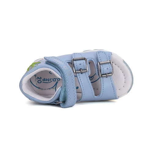 D.D.Step Kisfiú Szandál Kroko Sky Blue (26-31)