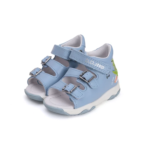 D.D.Step Kisfiú Szandál Kroko Sky Blue (26-31)