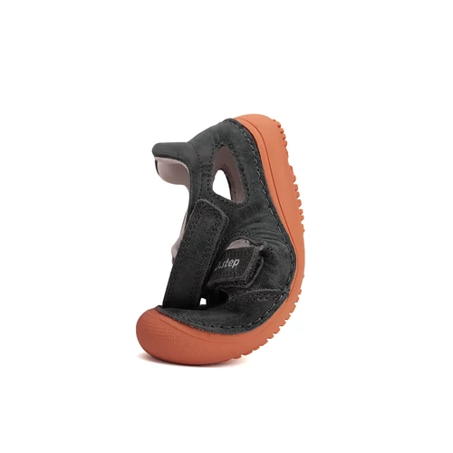 D.D.Step Fiú Barefoot nyitott cipő Dark Grey  (26-31)