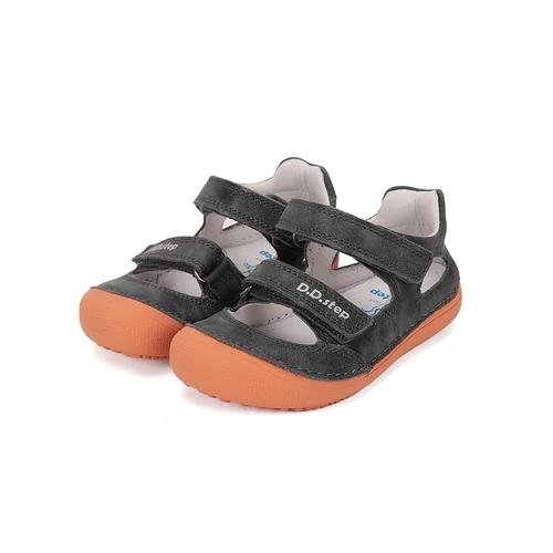D.D.Step Fiú Barefoot nyitott cipő Dark Grey  (26-31)