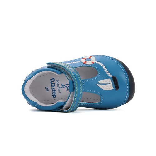 D.D.Step Kisfiú Barefoot Nyitott cipő Sky Blue (20-25)