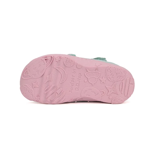 D.D.Step Kislány Barefoot Nyitott cipő Sky Blue (20-31)