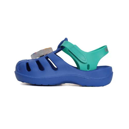 DDstep fiú gumi szandál világító (LED) díszítéssel Bermuda Blue (20-25)