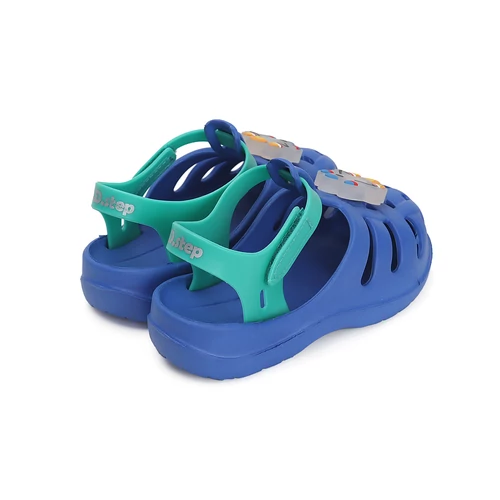 DDstep fiú gumi szandál világító (LED) díszítéssel Bermuda Blue (20-25)