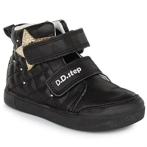 D.D. Step lány magas szárú cipő Black Star (31)