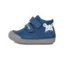D.D.STEP kisfiú zárt cipő Bermuda blue zebra