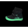 D.D.Step Kisfiú Barefoot Bélelt bokacipő Dark Grey fluoreszkáló Dino (26)